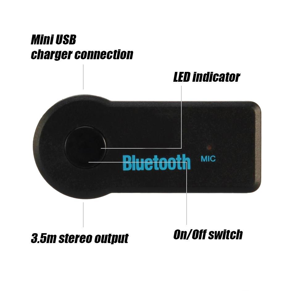 Car Bluetooth Music Receiver- Hands Free