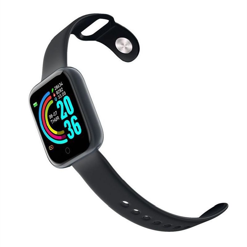 Smart Activity Fitness Tracker Y68 (Black)