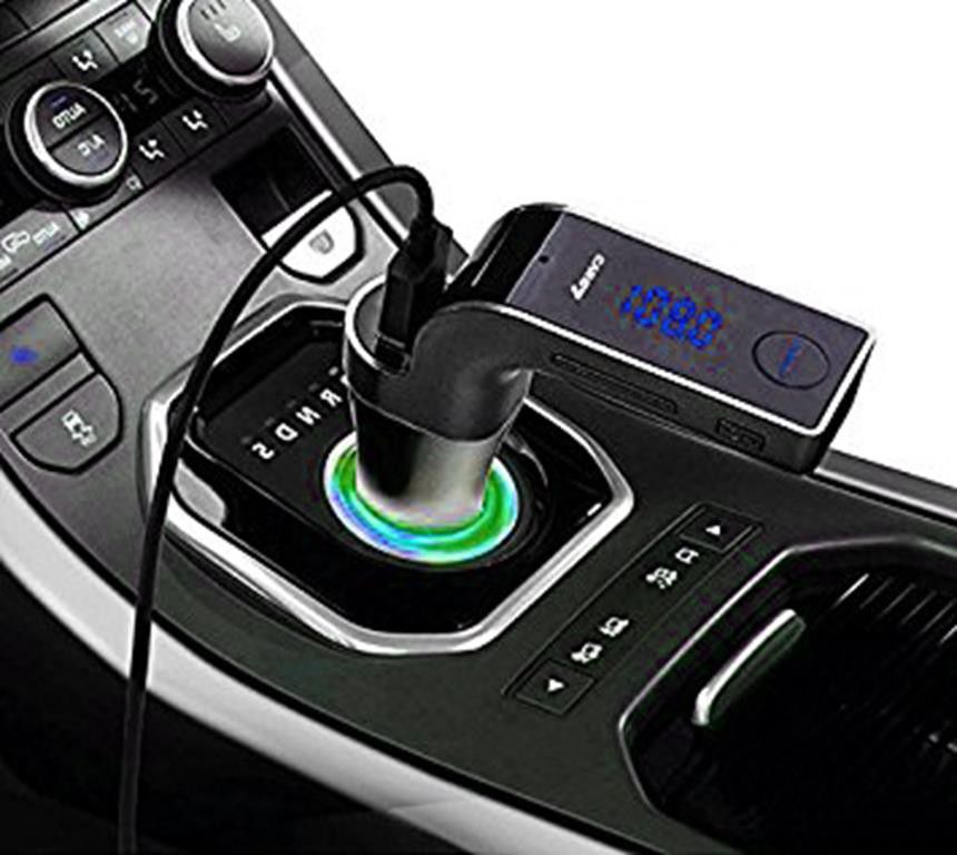 Bluetooth Car Charger G7 with MP3 - Black