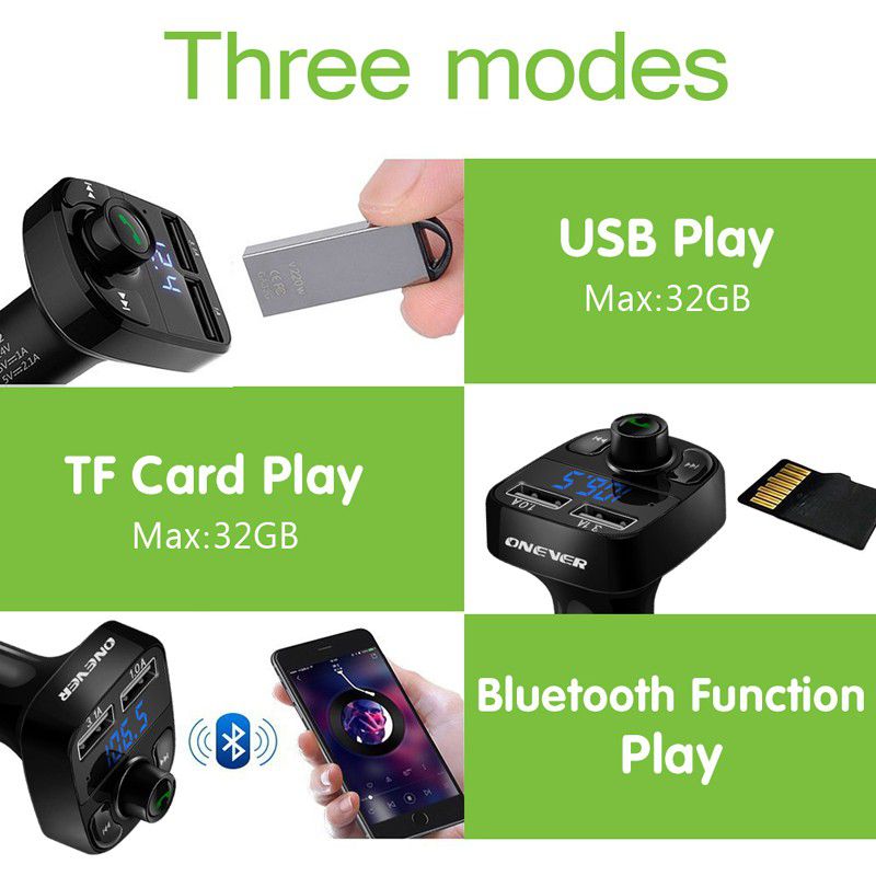 Aux Handsfree Car Audio MP3 Player