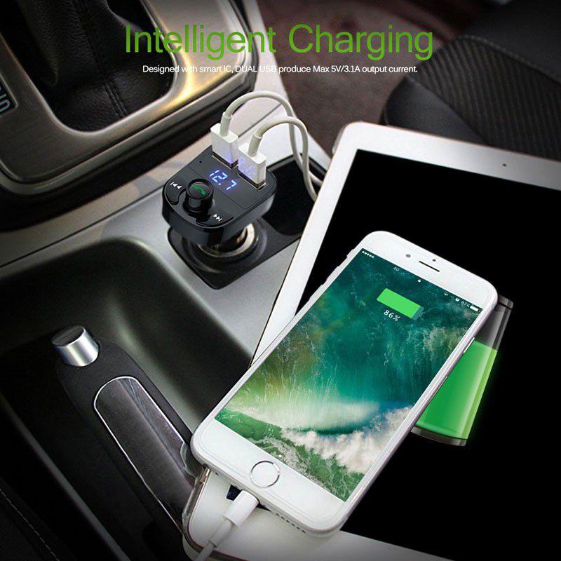 Aux Handsfree Car Audio MP3 Player
