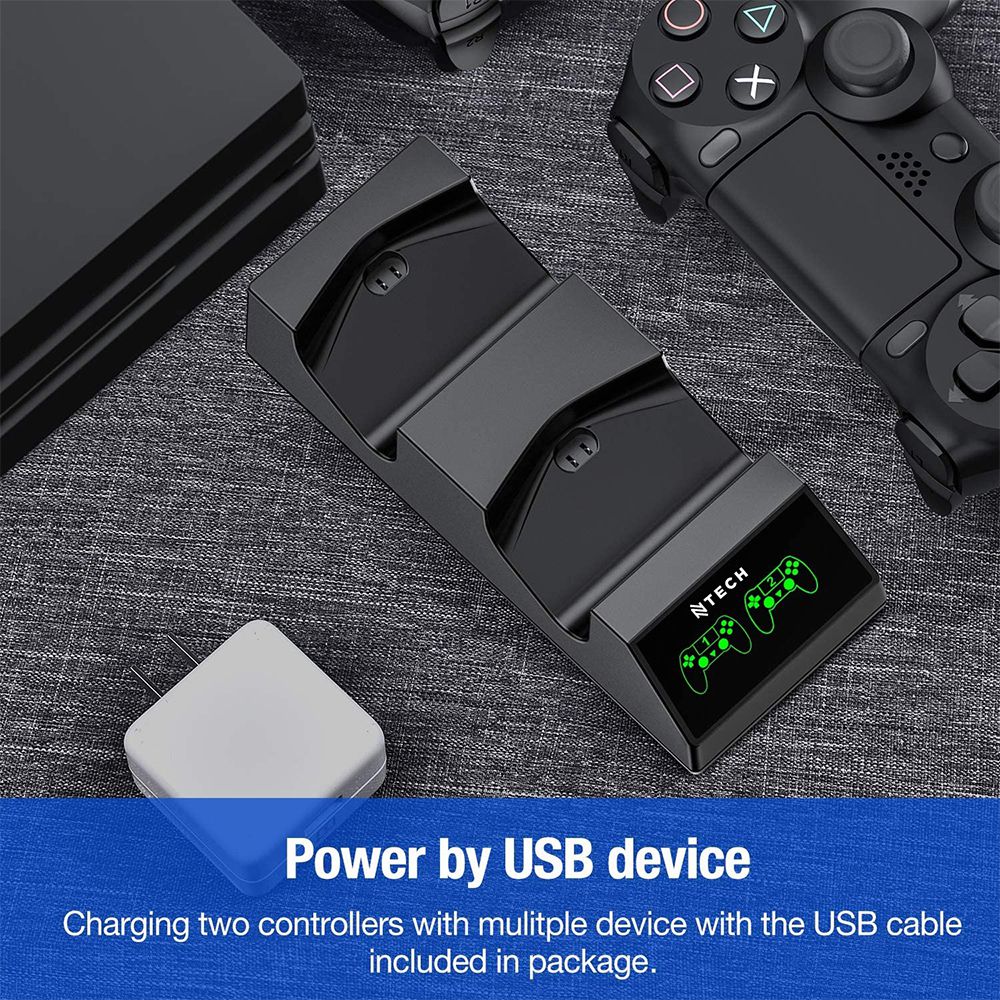 PS4 Dual Controller Wireless Charging Dock