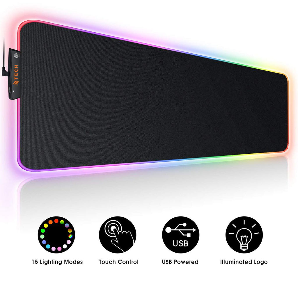 RGB LED Colour Changing XXL Gaming Mouse Pad