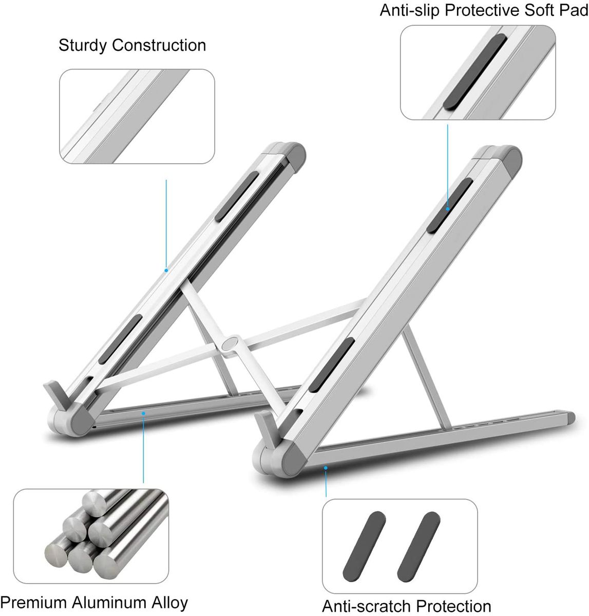 foldable laptop holder