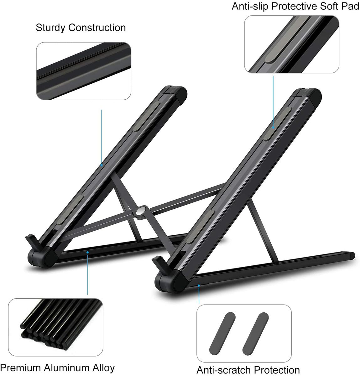 foldable laptop holder