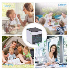 Portable Mini Air Cooler for Heat & Loadshedding (USB Powered) (purifier , humidifier, 3 in 1)
