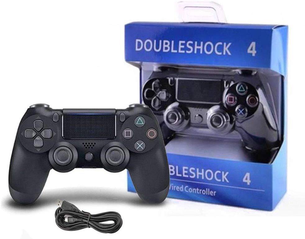 Doubleshock 4 - Wired Game Controller for Sony PS4, Pc TV
