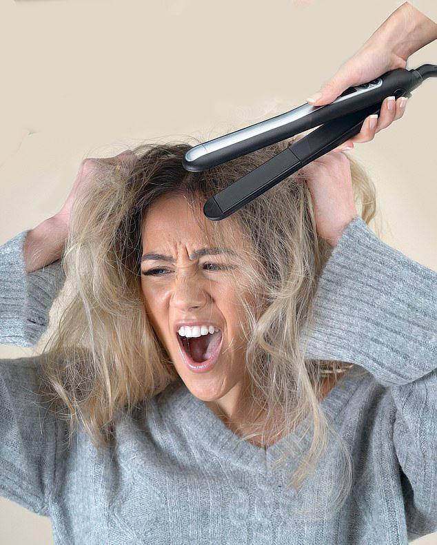Portable Hair Straightener & Curler (For Everyday Use and carry)
