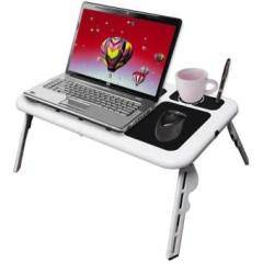 Laptop E-Table With USB Cooling Pad