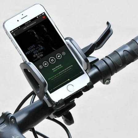 Bicycle Mounting Smartphone Holder (Black)