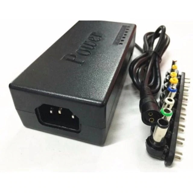 Multifunctional Notebook/Laptop Charger Adapter (Black)