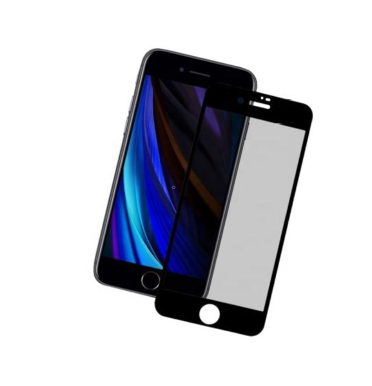iPhone 7+ Anti Spy Privacy Tempered Glass Screen Protector - Black