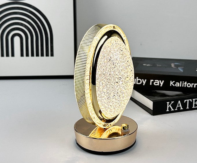 Crystal Desk Lamp (Rechargeable)