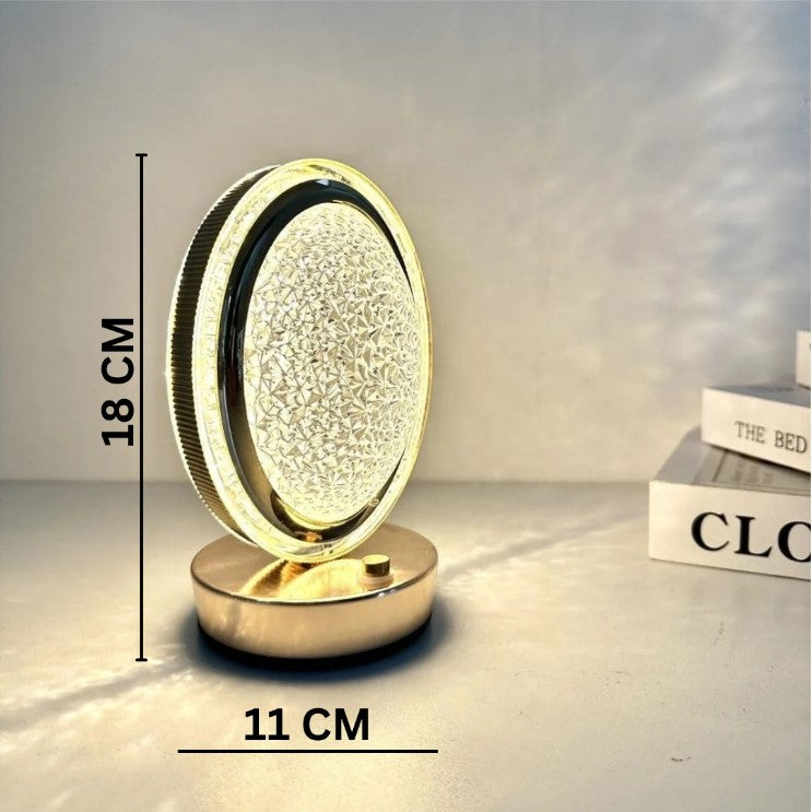Crystal Desk Lamp (Rechargeable)