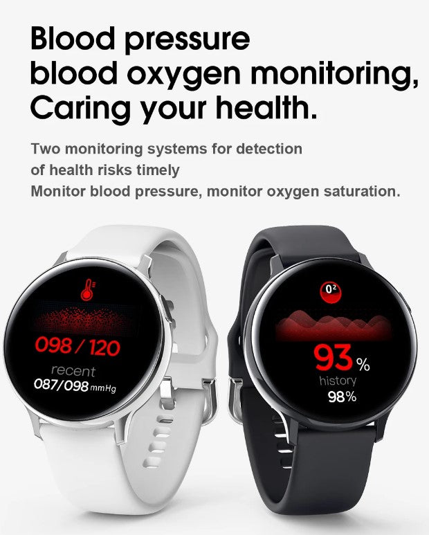 S20S Smartwatch with Health Monitoring - Black