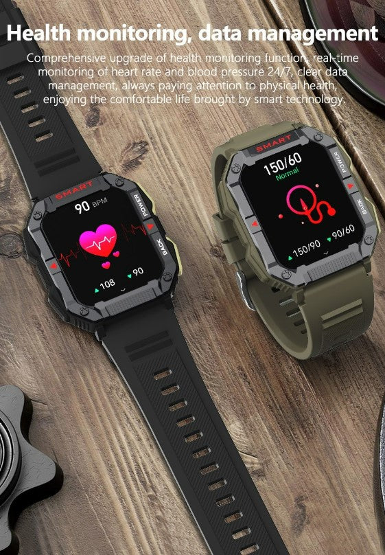 Outdoor Smart Watch for Sports (Army Green)