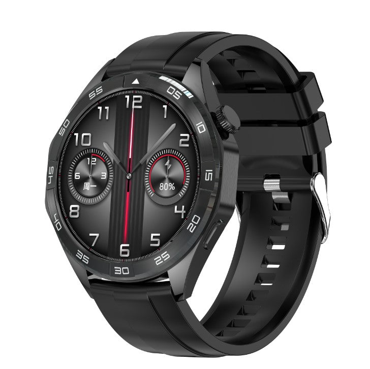EX105 Smart Watch encoder with wireless charging payment function (Black)