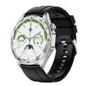 EX105 Smart Watch encoder with wireless charging payment function (Silver)