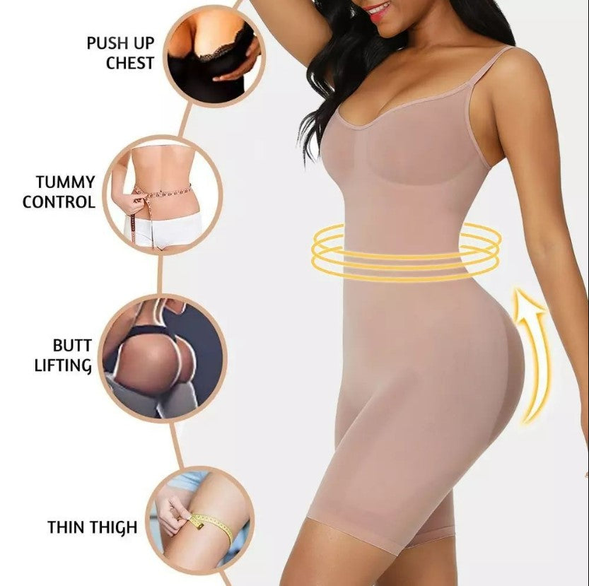 One-Piece Body Shaper - Skin Color
