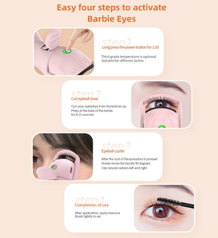 Electric Eyelasg Curler - White