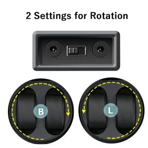Black Watch Winders For Automatic Watches Usb Power Double