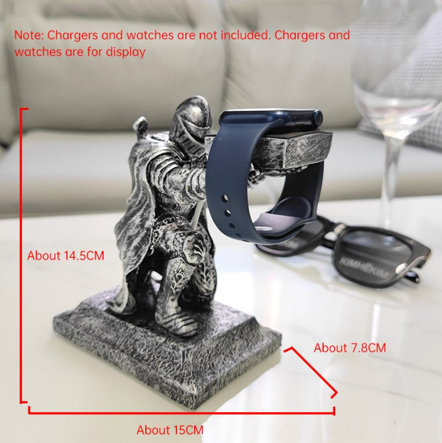 Apple Watch Charging Display Stand Black Warrior