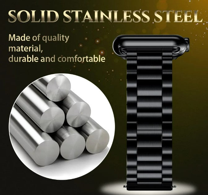 Stainless Steel Strap for Apple Watch Band 38mm- 40mm (Rose Gold)