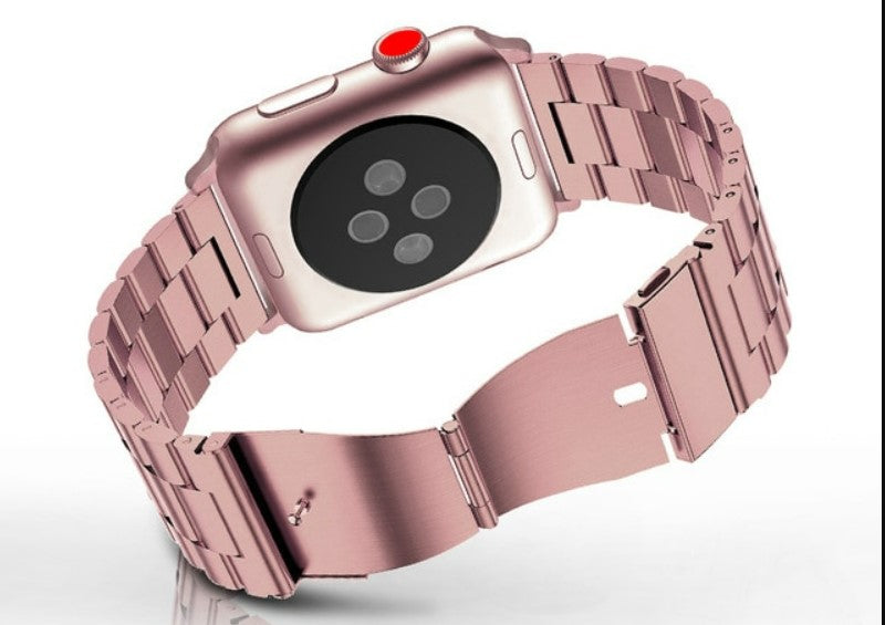 Stainless Steel Strap for Apple Watch Band 38mm- 40mm (Rose Gold)