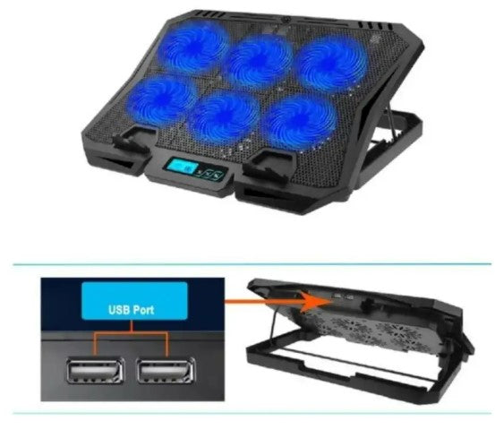 Laptop Cooling Fan (6 fans)