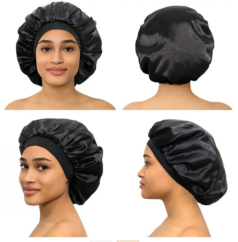 Hair Bonnet Satin (Pack Of 2)