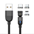540° Rotatable 3 in 1 Magnetic Fast Charging Cable (For All Devices)
